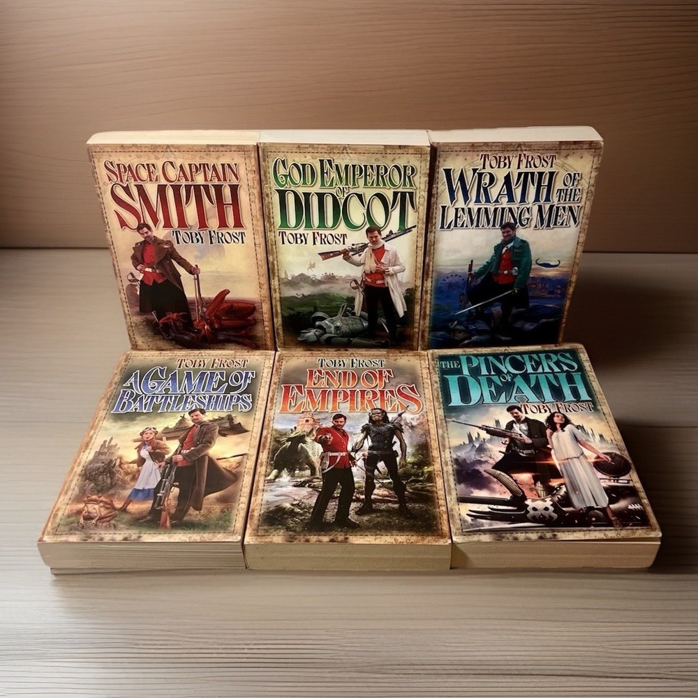 Chronicles of Isambard Smith by Toby Frost Complete Set - Myrmidon 2008 1st Ed.